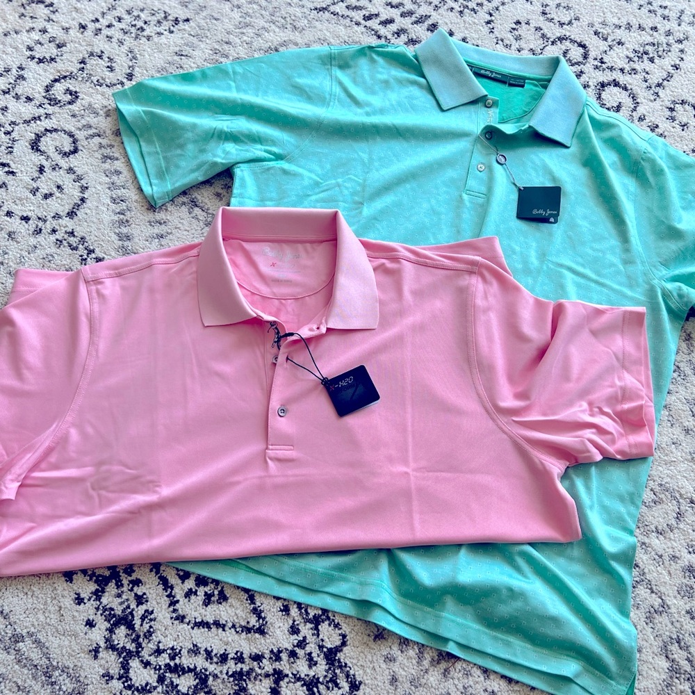 NWT Bobby Jones Golf Polo Bundle